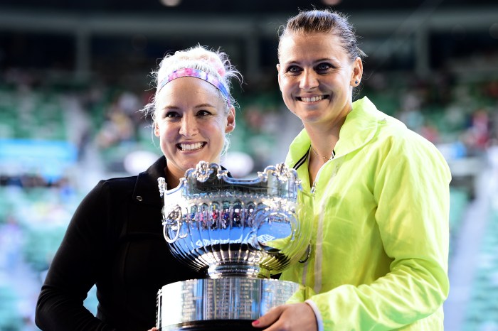 Bethanie Mattek-Sands and Lucie Safarova