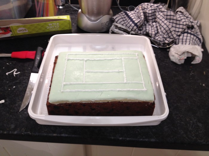 Tennis Cake